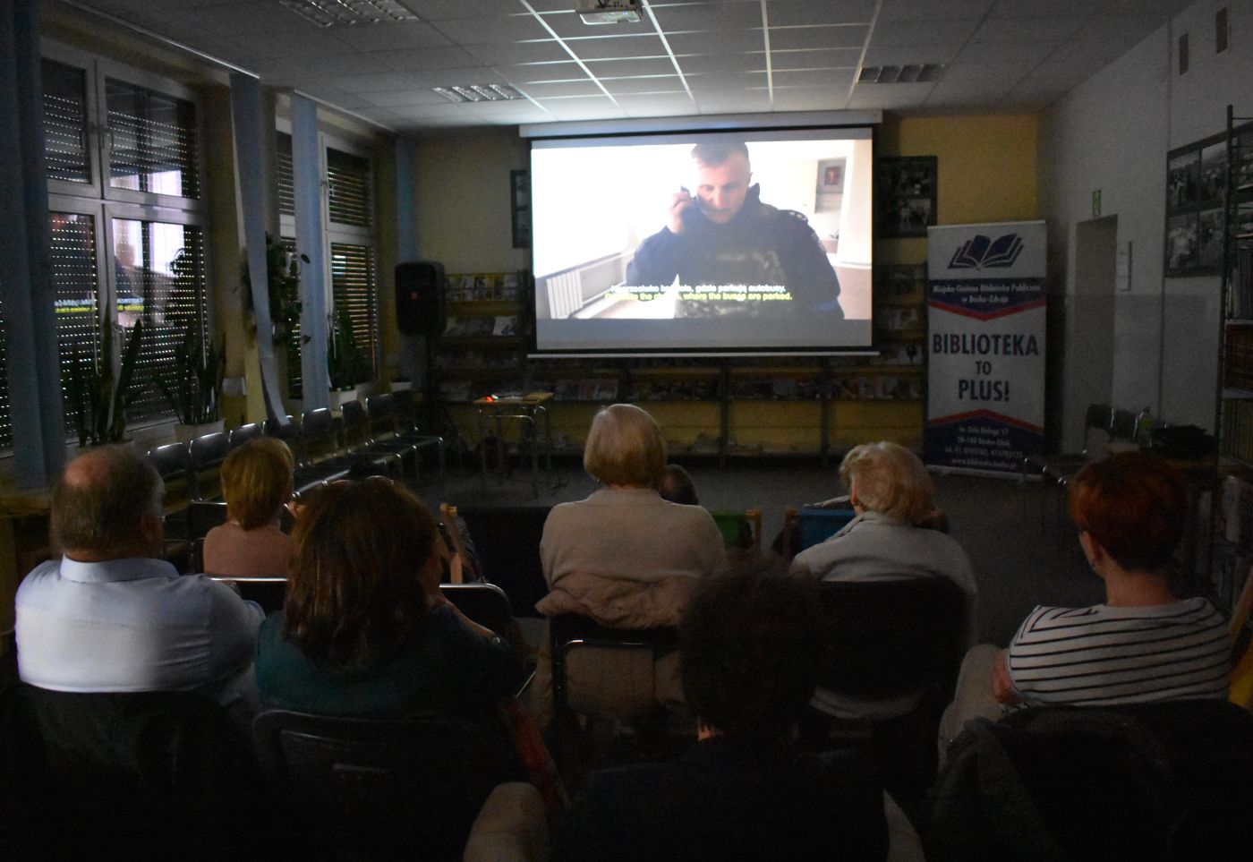 Publiczność podczas filmu
