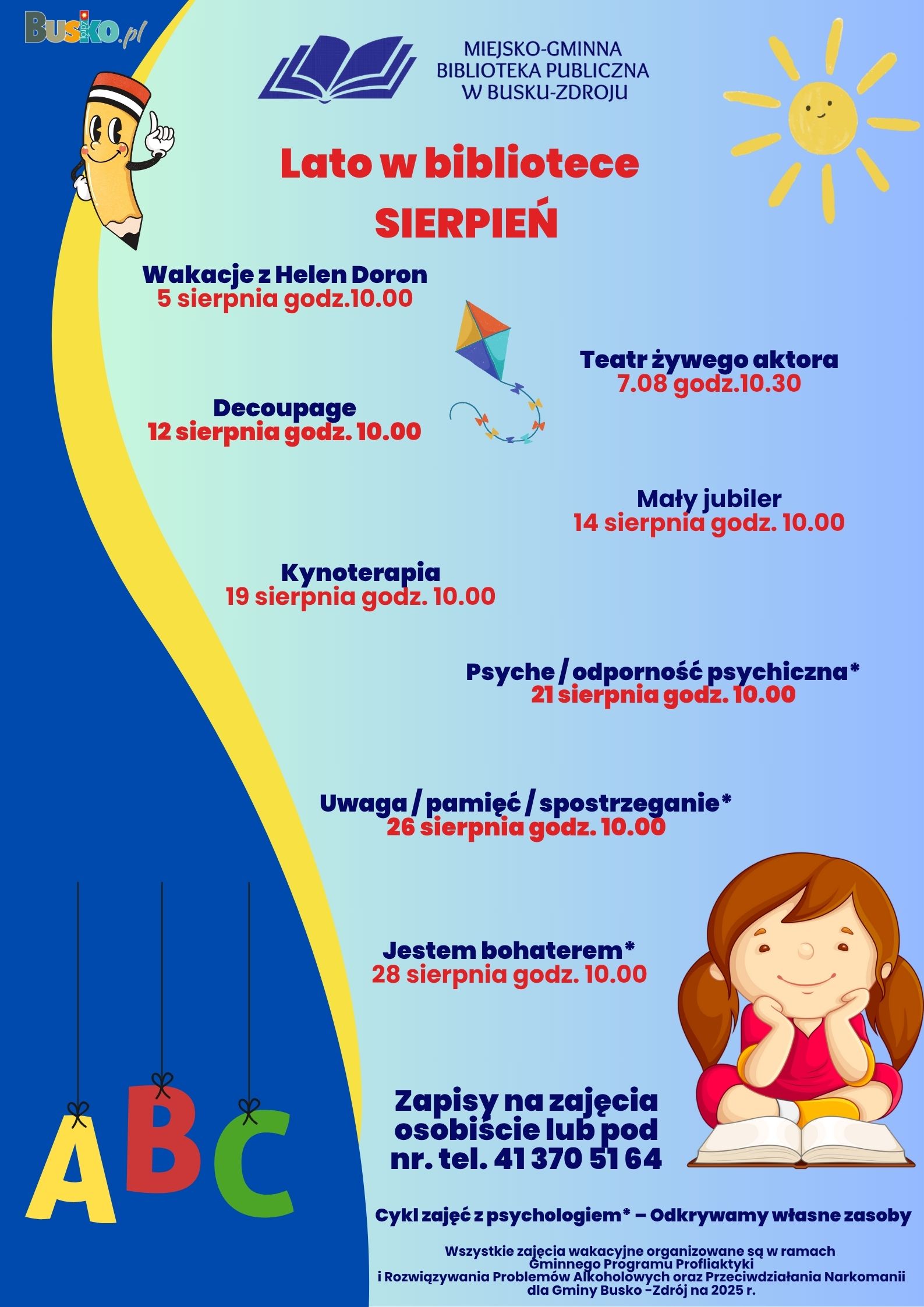 Lato z Biblioteką!