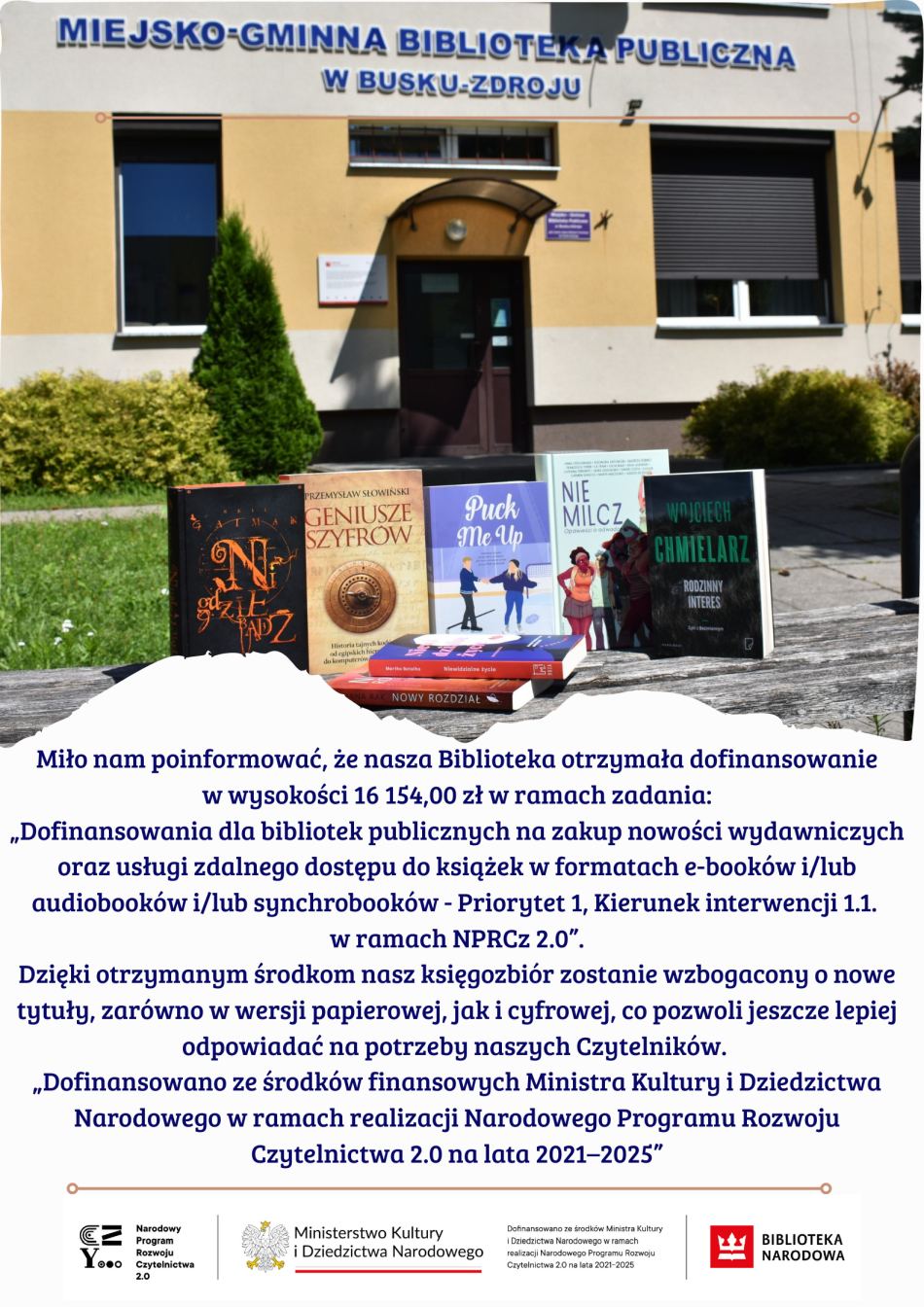 Literatura na wyciągnięcie ręki – teraz jeszcze bliżej! 