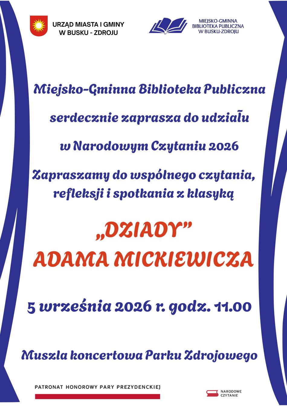 Narodowe Czytanie 2026