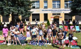 Uczestnicy akcji Lato w bibliotece