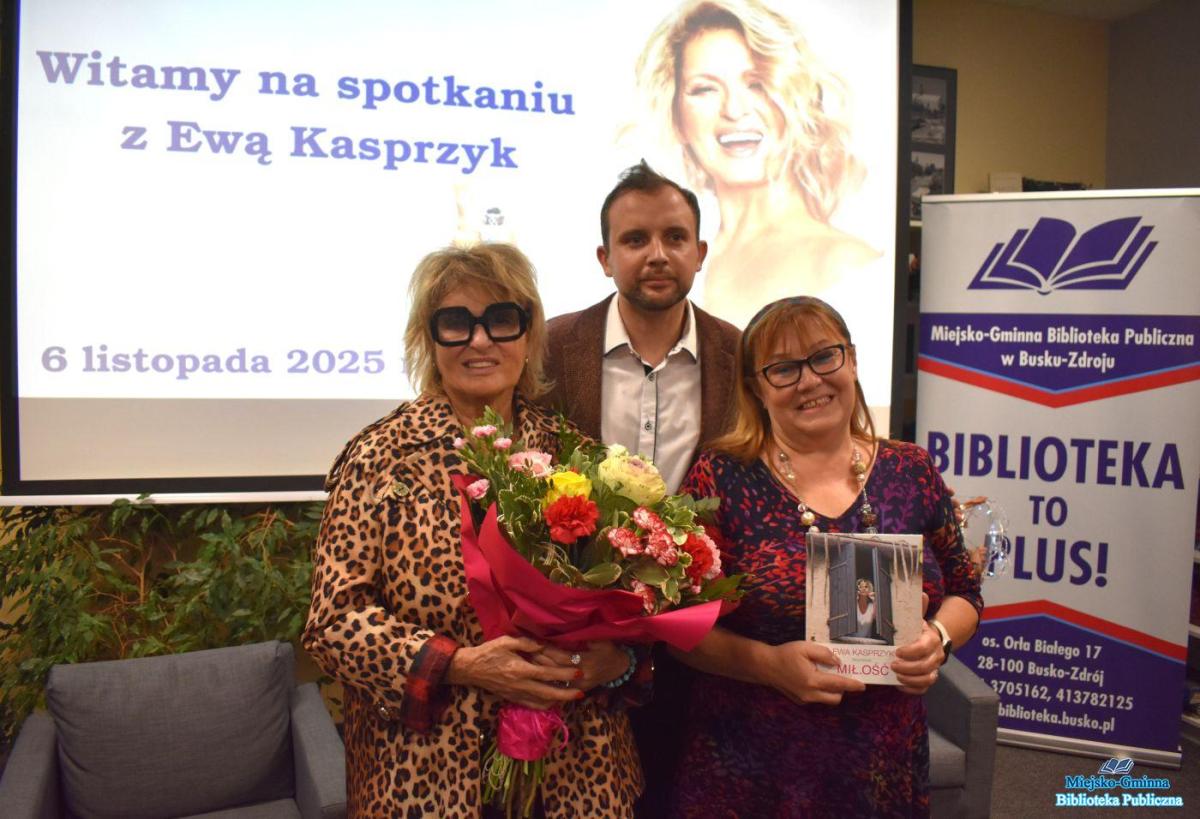 Pani dyrektor z gośćmi