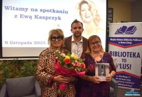 Pani dyrektor z gośćmi