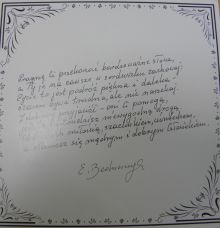 Elżbieta Bednarczyk  gościem biblioteki.