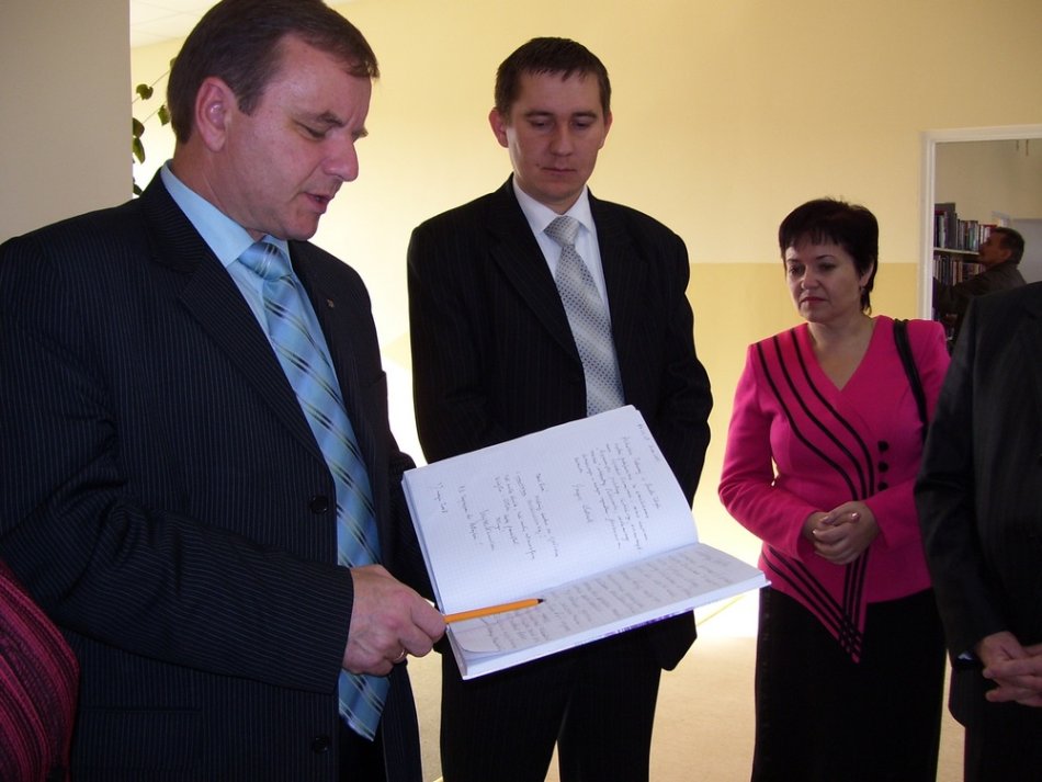Goście z partnerskiego miasta Chmielnik na Ukrainie