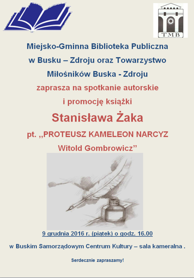 O Gombrowiczu ze Stanisławem Żakiem.